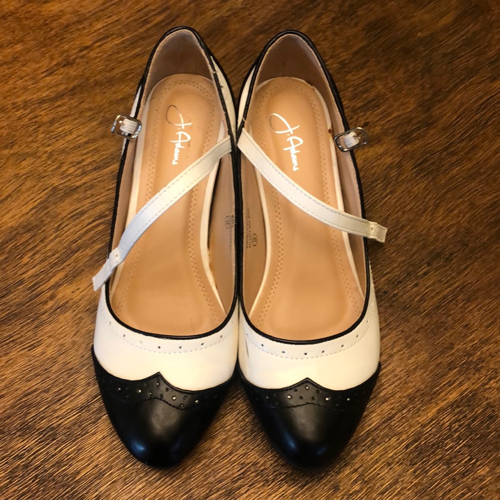 J. Adams wedge heel.